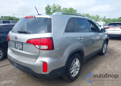 2014 Kia Sorento Lx из США, поврежденный, VIN 5XYKT3A61EG433901